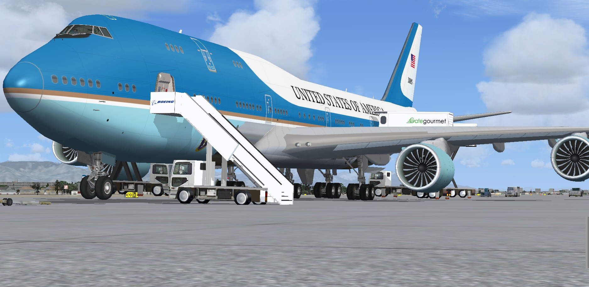 Fs Freeware Net Fsx Boeing 747 8 Air Force One New Vc