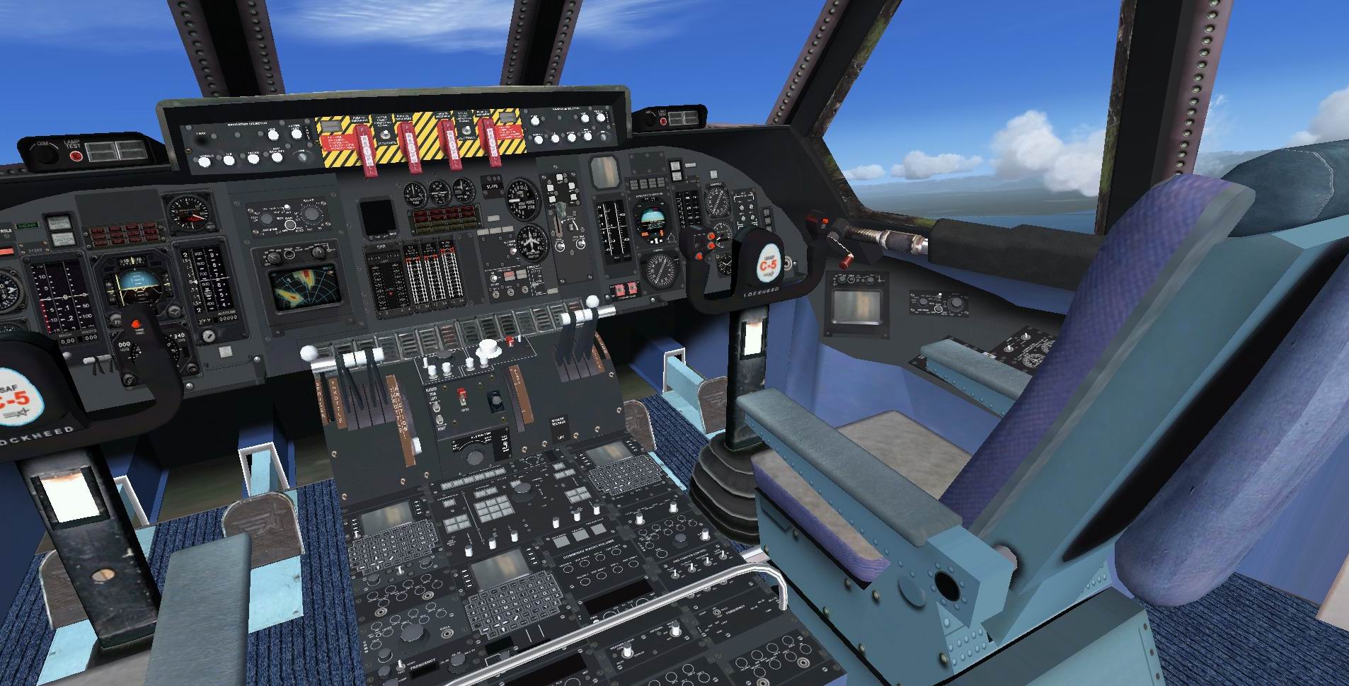 Игры авиасимуляторы на пк. Fs2004-FSX. Lockheed c 5 Galaxy для FSX. Самолет Спэйс Флайт симулятор. Lockheed c-5 Galaxy кабина.