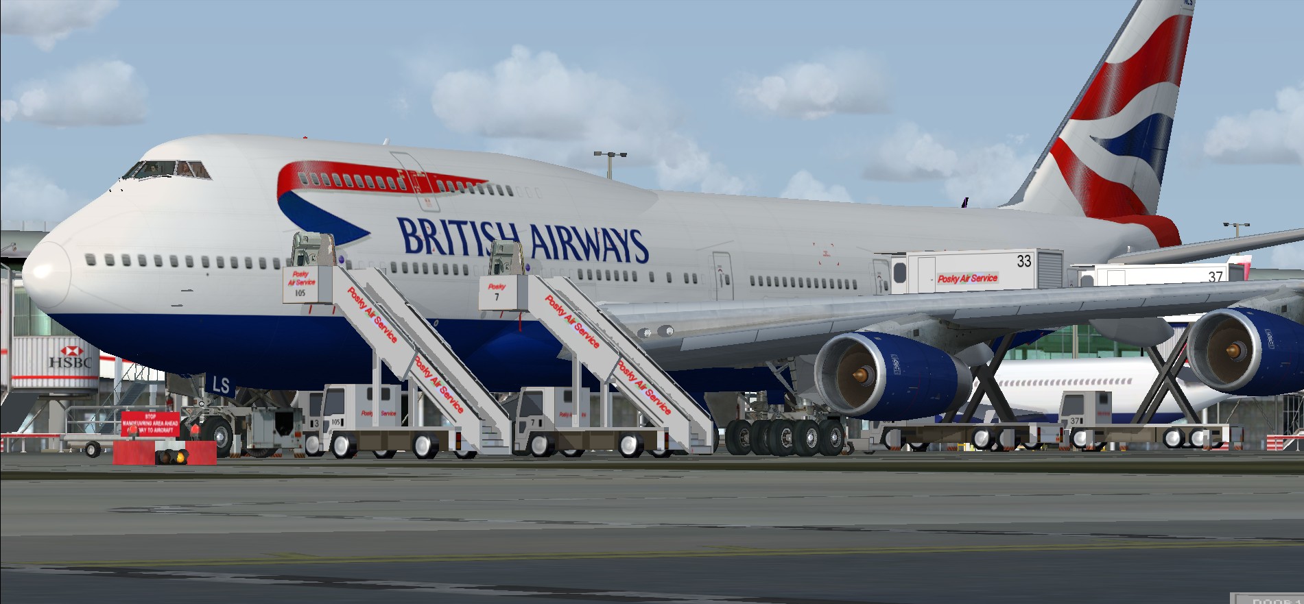 Fs Freeware Net Fsx Boeing 747 481 British Airways Union Flag