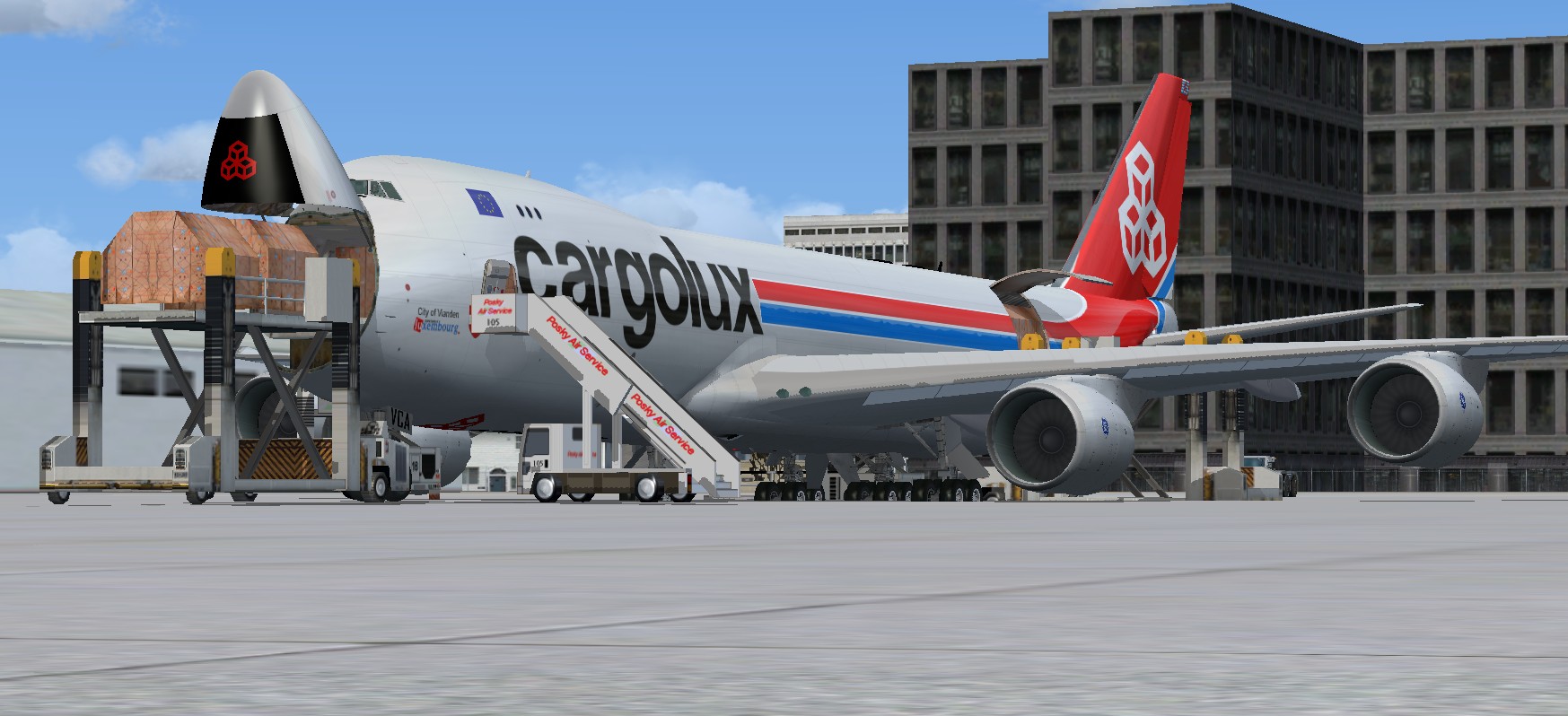 Fs Freeware Net Fsx Boeing 747 8 Cargolux Freighter