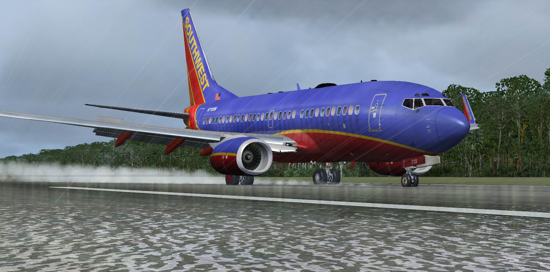 Fs Freeware Net Fsx Boeing 737 700 Winglet Southwest