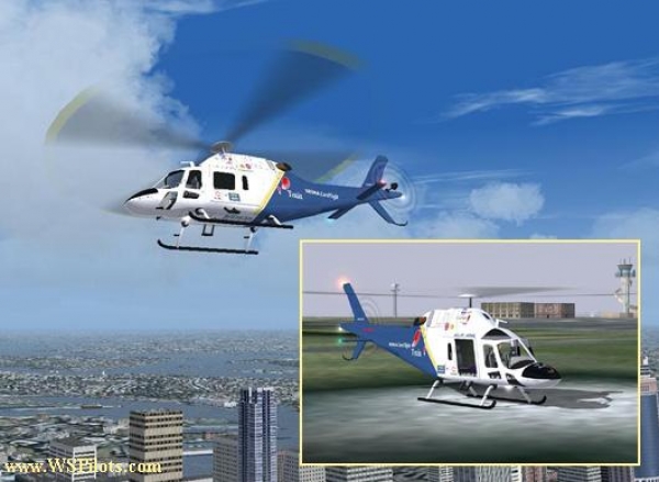 Helicopter A-119 Koala para GTA San Andreas